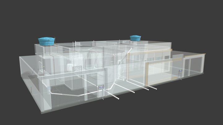 CASA GEMINADA 3D Model
