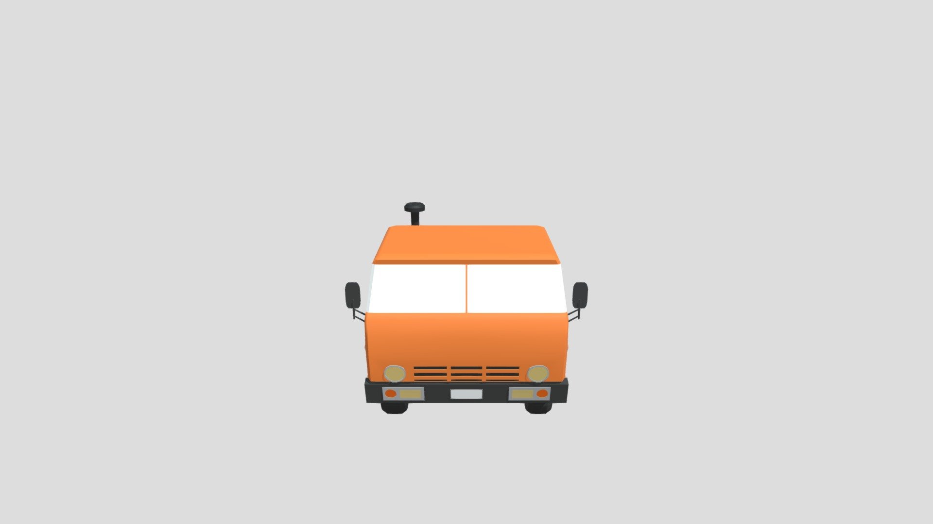 Kamaz Low Poly