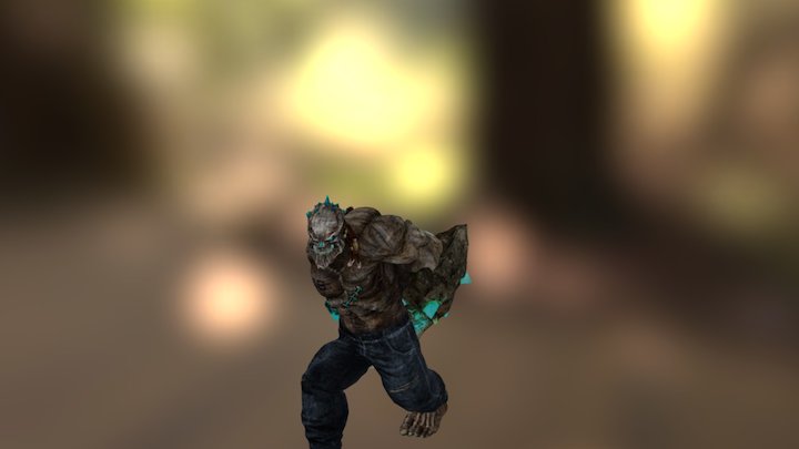 Mutant House Dancing 3D Model