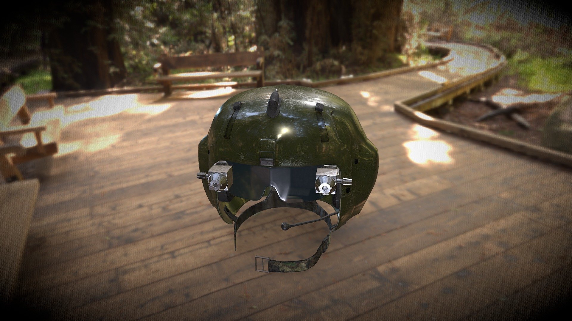 Laser Helmet