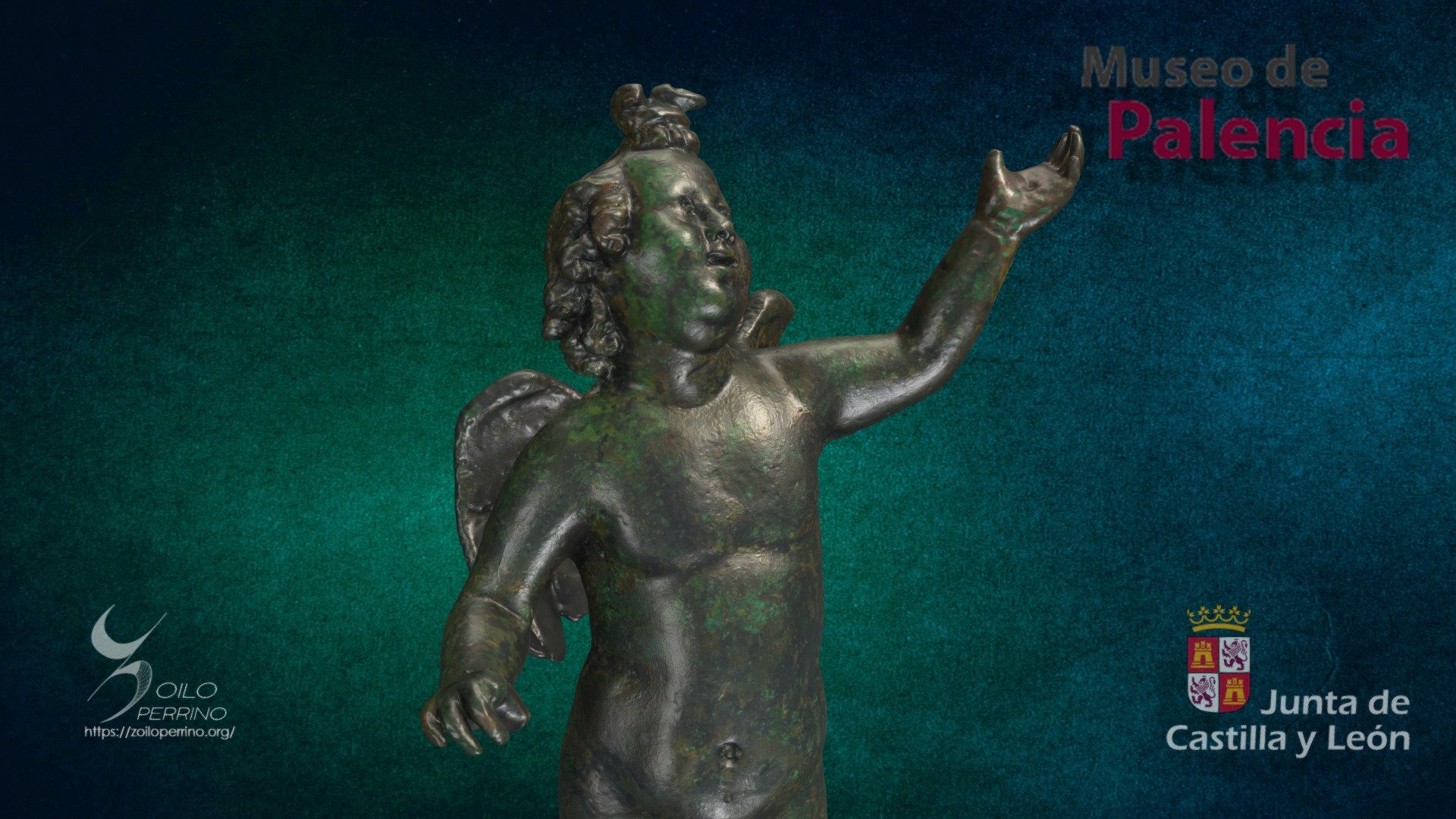 Erote de bronce - Museo de Palencia — Sketchfab embed 3D viewer