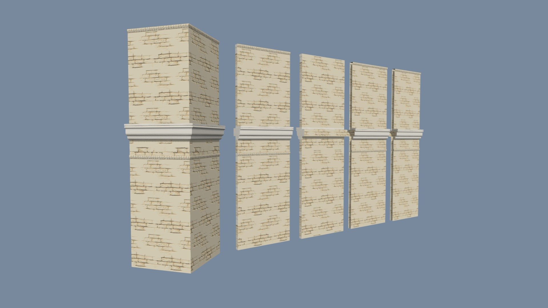 Temple Environment - Outer Walls
