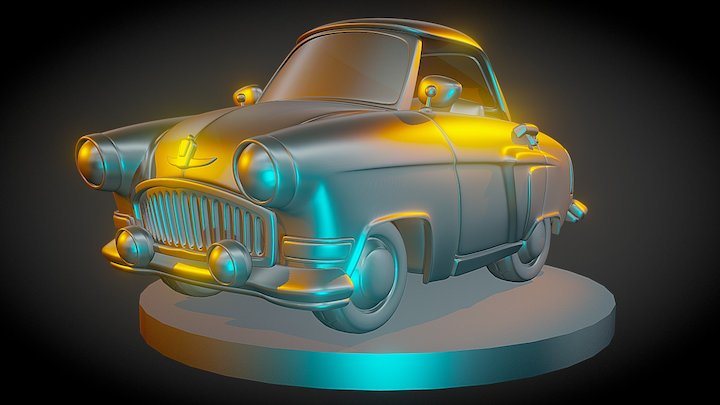 Tiny Volga 3D Model