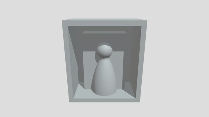 Checker mold (big) 3D Model
