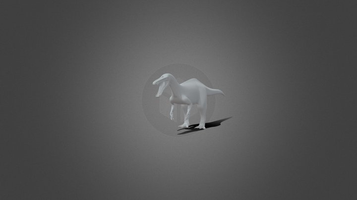 Suchomimus tenerensis sculpt 3D Model