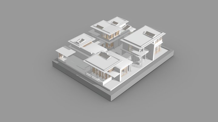 Jing Yong Goh - Axis House 3D Model