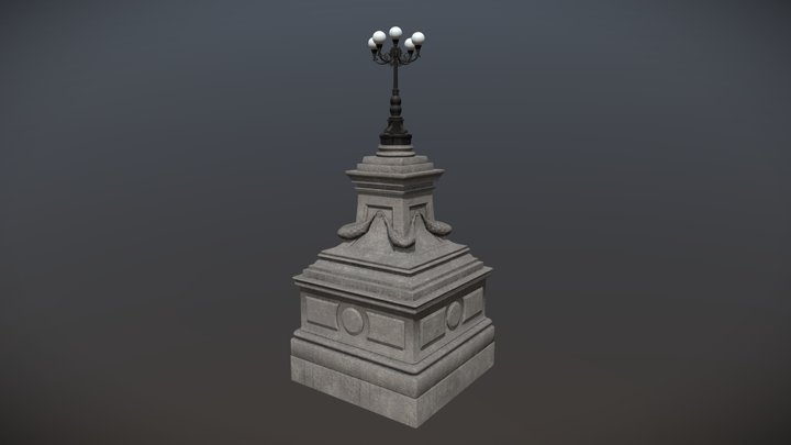 Street lamp 3D Model