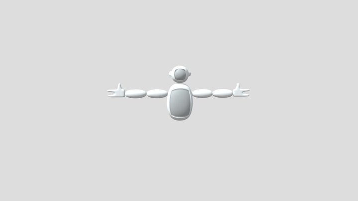 Gorilla Tag Fan Game Player Model 3D Model