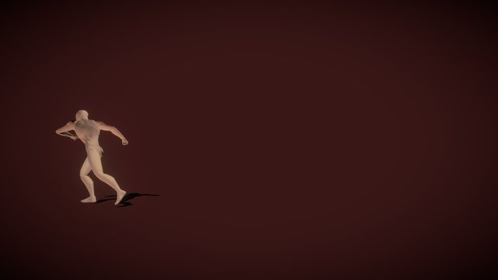 Sideswipe, Cartwheel, Full Swipe-Tricking Combo 3D Model