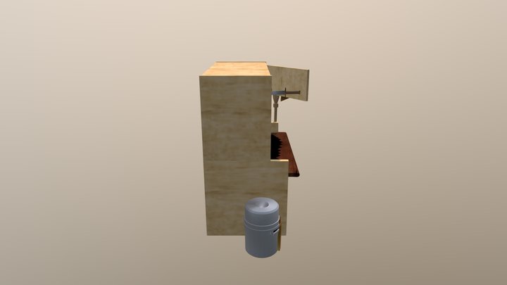 Curios Scene 3D Model