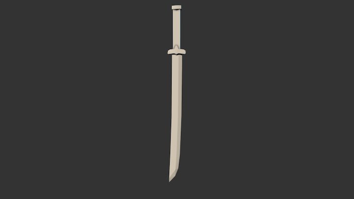刀 3D Model