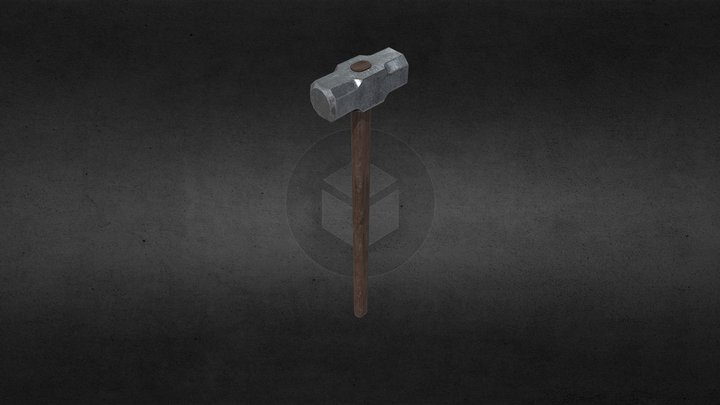 Sledge Hammer 3D Model