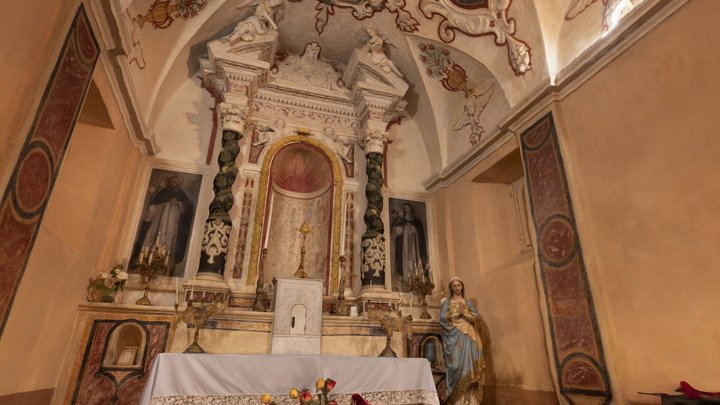 Chapelle absidiale Santa-Maria South Corsica 3D Model