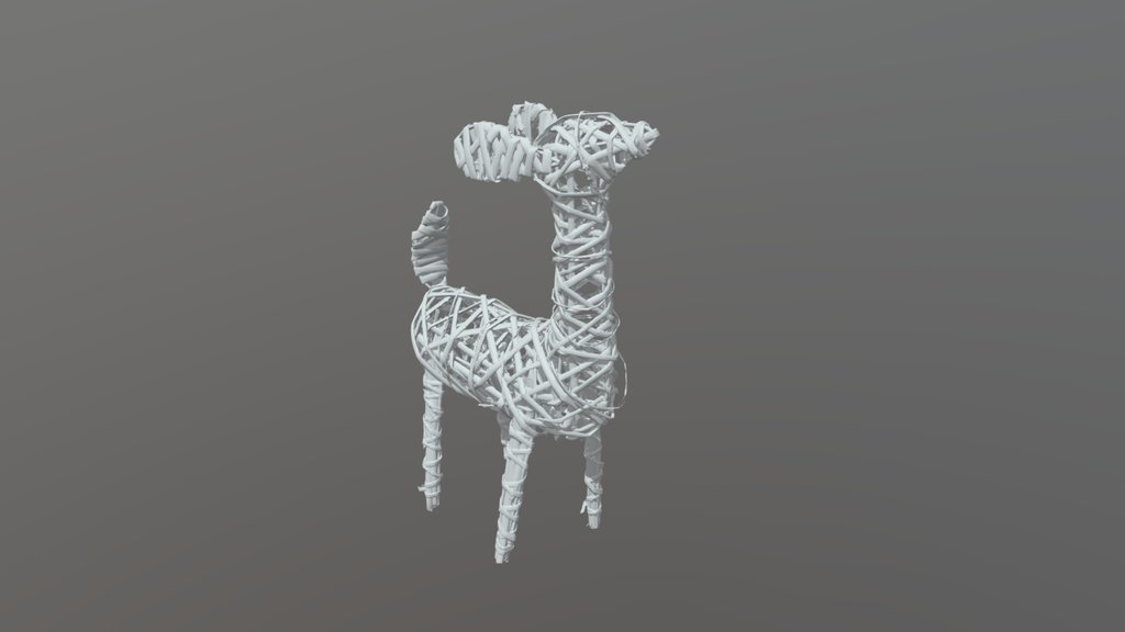 Christmas Deer Ornament - Revopoint MetroY Pro