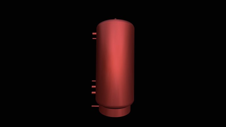 Тепловой аккумулятор ВHidromix 3D Model