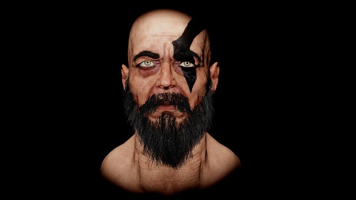 DARK KRATOS – Modello 3D gratuito STL