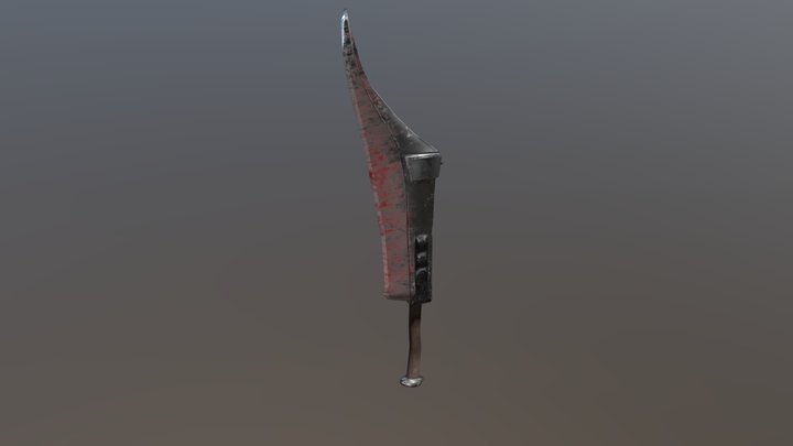 Machete (Low poly) 3D Model