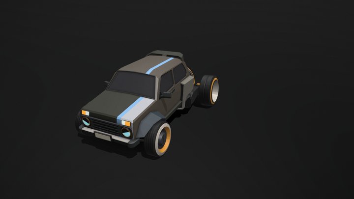 Курсовой ассет (БЛОКИНГ) 3D Model