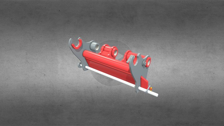 Manitou MLT 627 Headstock 3D Model