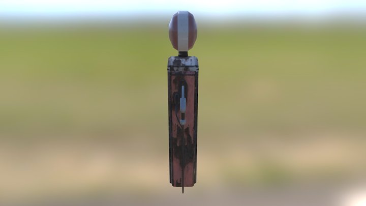 Gas Pump 3D Model