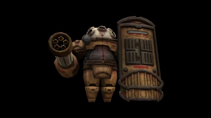 ULTRAKILL Gutterman port 3D Model