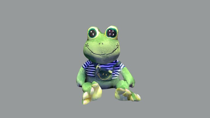 Frog toy 3D Model