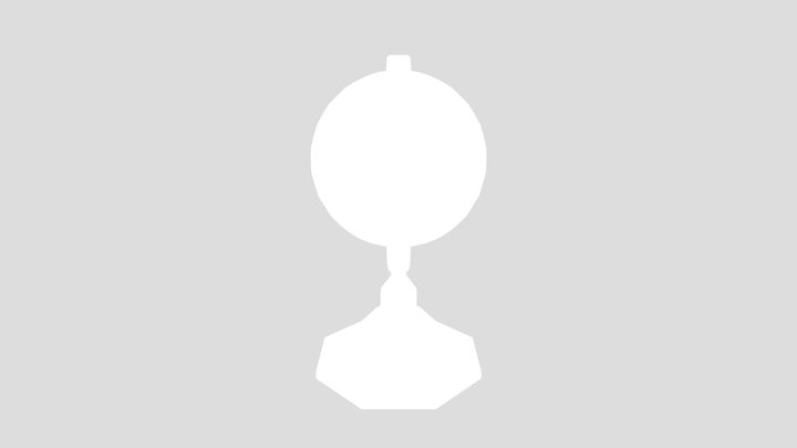 Low Poly Neptune Globe – Free 3D Model STL