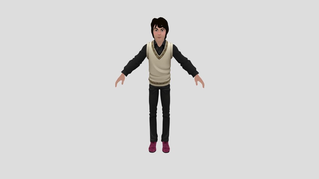 Paul McCartney 1968 Outfit 01