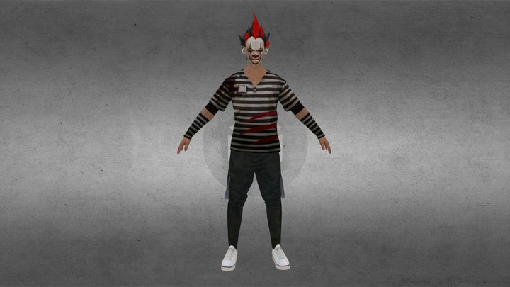 freefire 3d classy ff model 3D Model