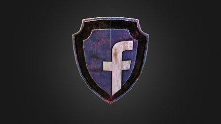 Justice Shield2 3D Model