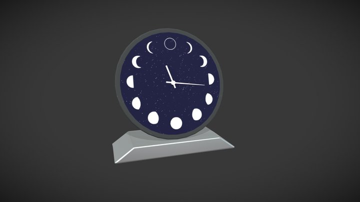 Astronomy Clock 3D Model