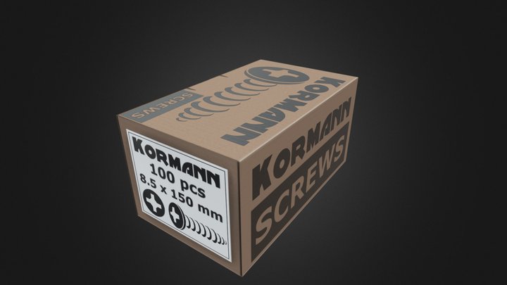 FiCoDB - KORMANN - Box of Screws 3D Model