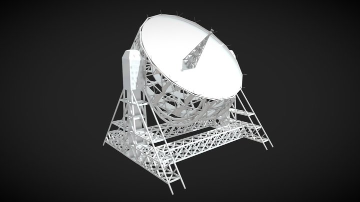 Lovell Telescope 3D Model