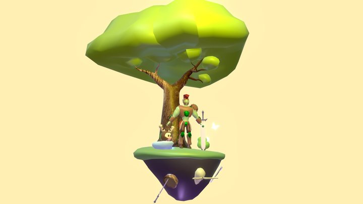 Escena final 3D Model