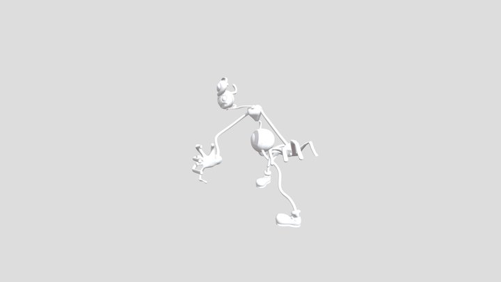 Mommy long legs die part 2 Gltf version 3D Model