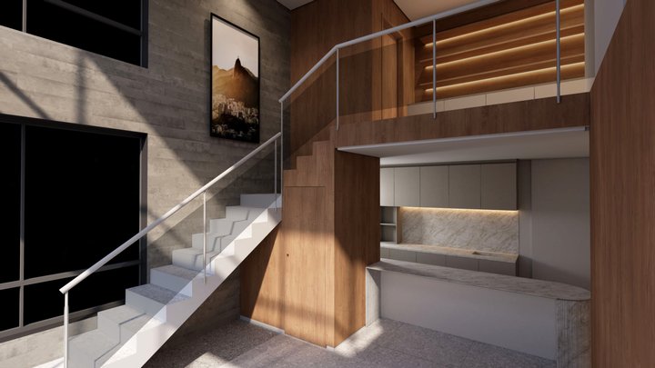 Duplex 3D Model