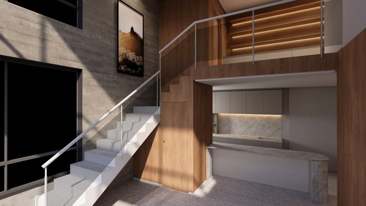Duplex 3D Model