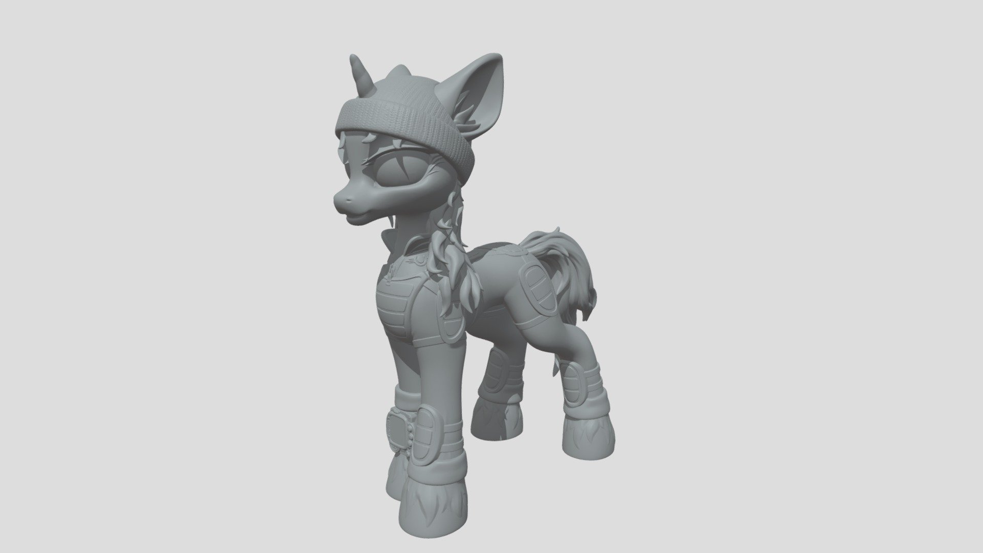 Blackjack pony [Fallout Equestria] Download Free 3D model by