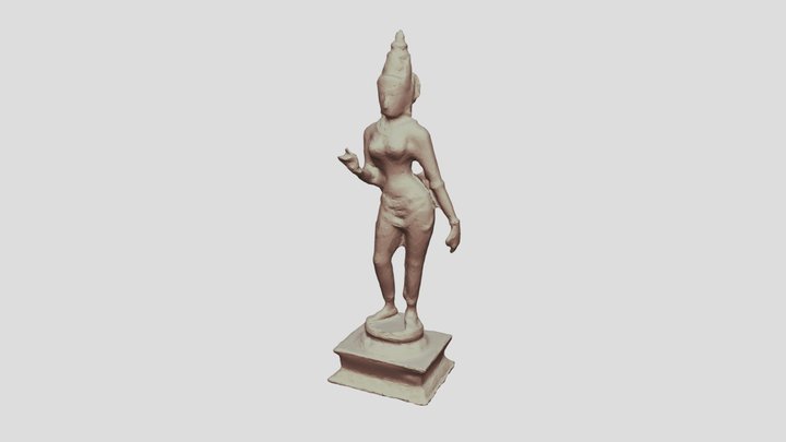 Devi statue 3D Model