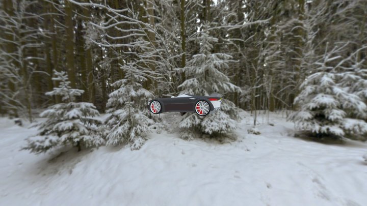Alfa Romeo Montreal Concept Evo-corse 3D Model