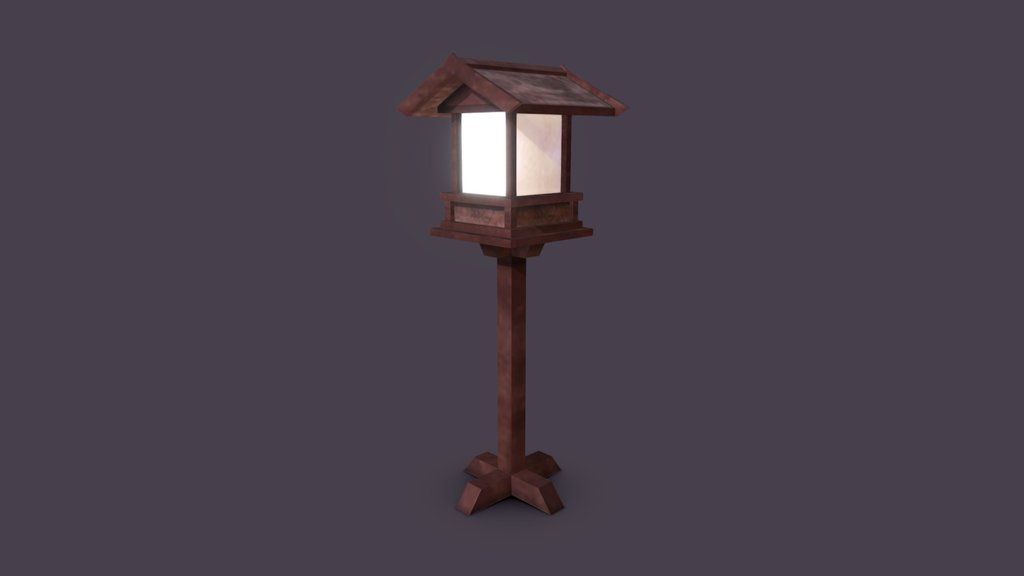 Japanese Standing Lantern