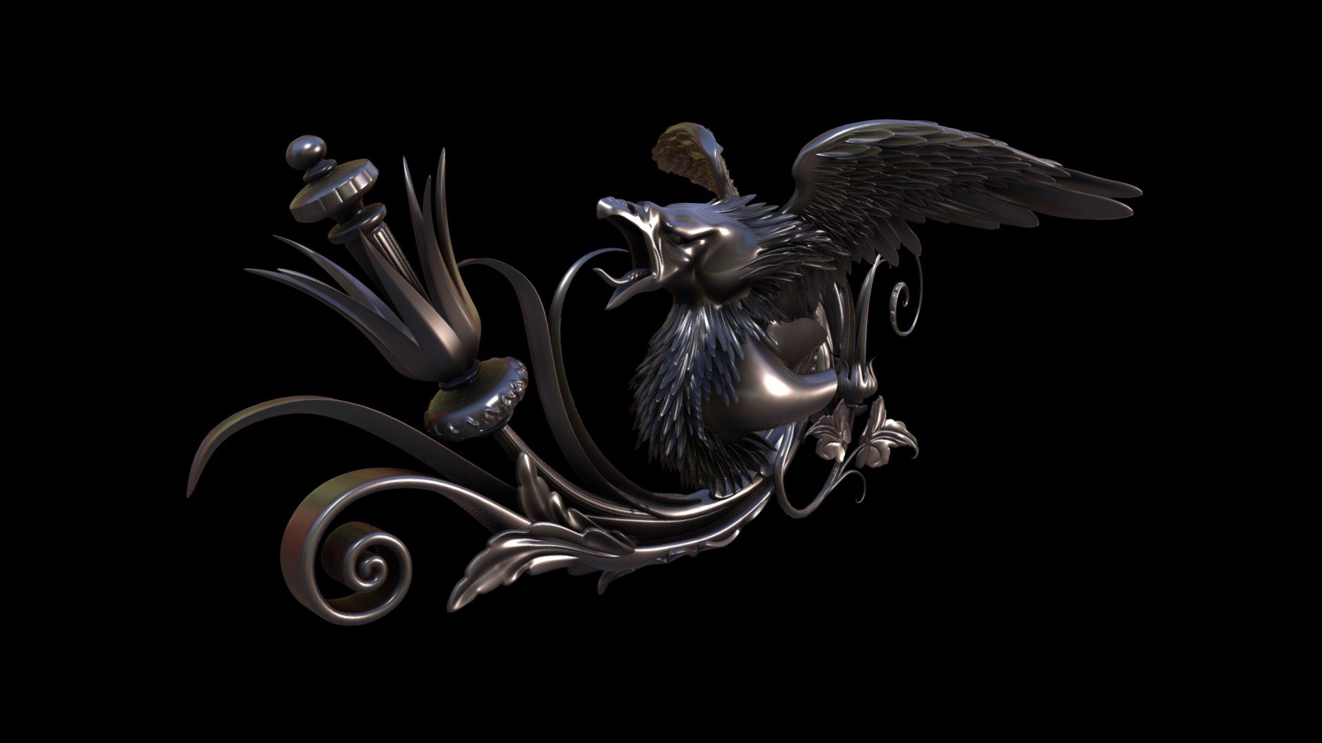 FANTASTIC ORNAMENTS 1 Download Free 3D model by Alexey (alexlexs