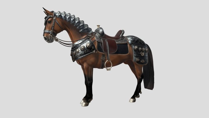 Armored Warhorse – Modelo 3D gratuito STL