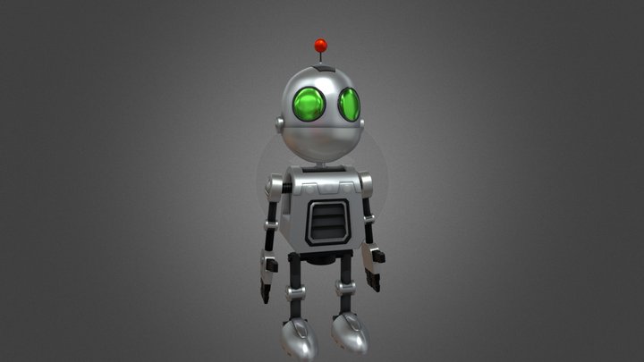 Clank Model from Ratchet & Clank (XJ-0461) 3D Model