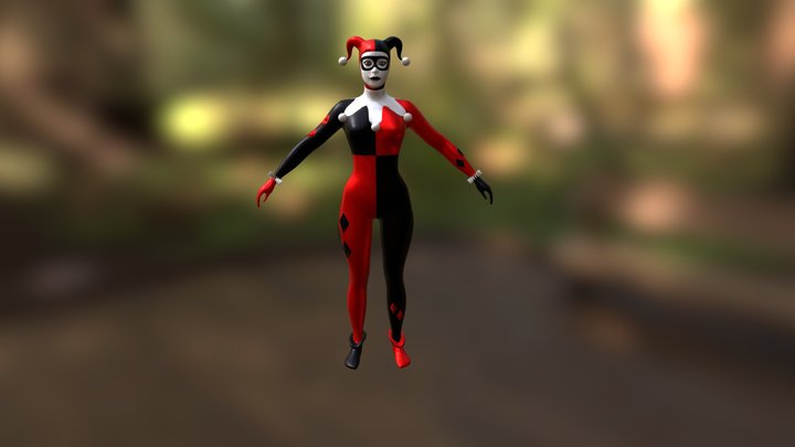 Harley Quinn 3D Model