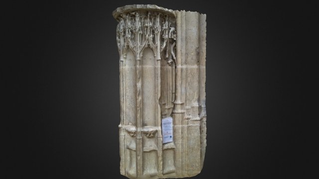 Cathédrale de Beauvais - Détail 3D Model