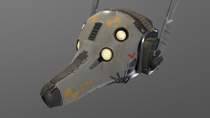 SKOG Helmet Ml.1 3D Model