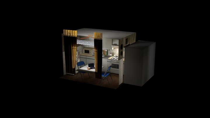 Kitchen_2 3D Model