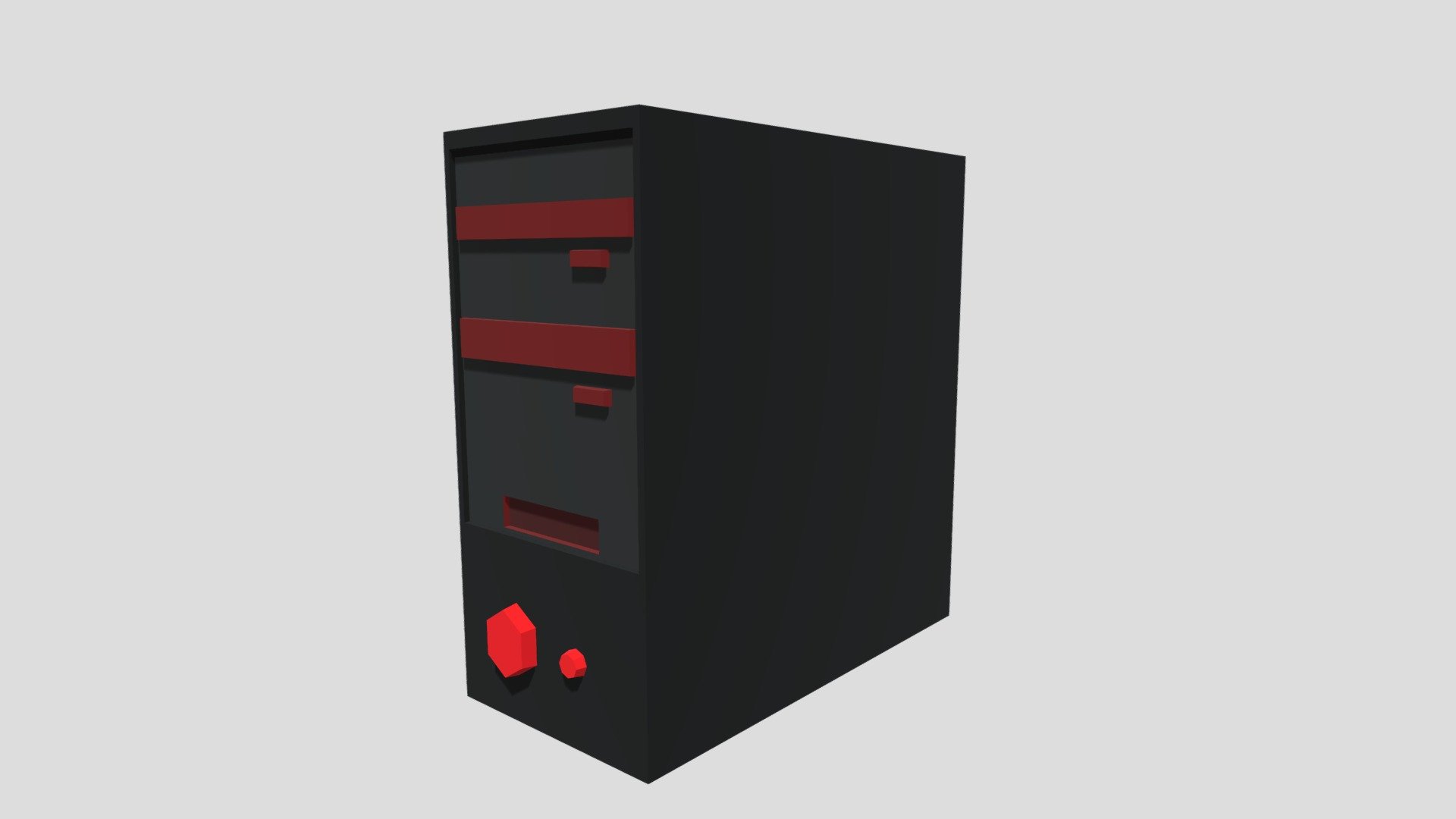 Computer Case Download Free 3d Model By Aysenaz Aysenazkara