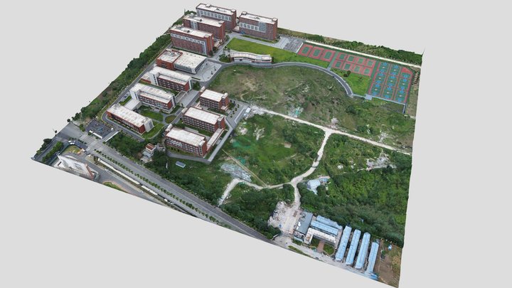 2期绵阳城市学院3D模型线上数字展览 3D Model